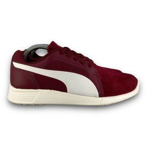 Puma ST Trainer Evo SD Sneakers 360949 04 Bordeaux Red Wine Men 8 Women 9.5